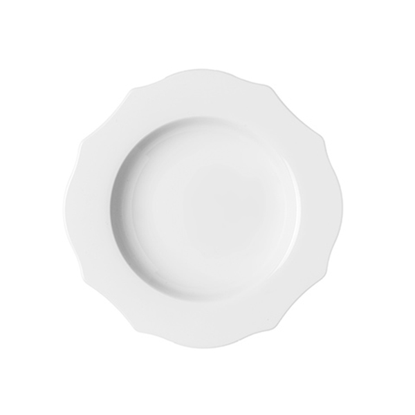 Тарелка для супа Guzzini Belle Epoque 24 см белая от CookHouse