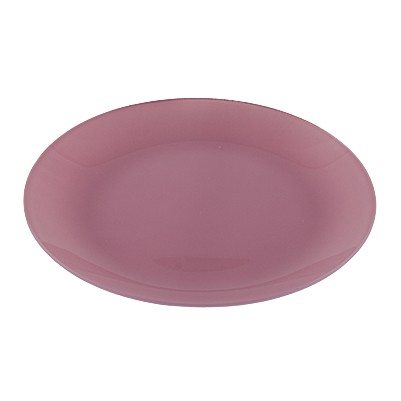Тарелка десертная 20 см Nina Glass Палитра розовый