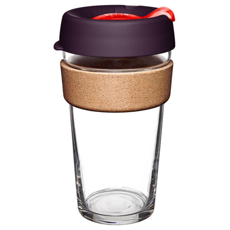 

Кружка 454 мл KeepCup Brew Cork L red bells