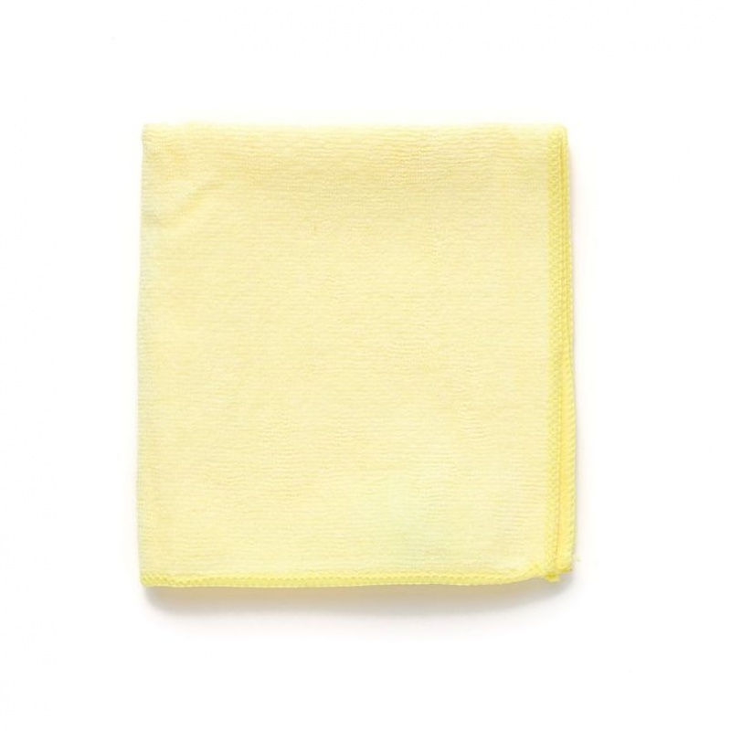 Салфетка из микрофибры 38 х 40 см Cisne Extra жёлтый салфетка из мягкой микрофибры пушистая полирующая 40 х 40 см 400 г м2 желтая