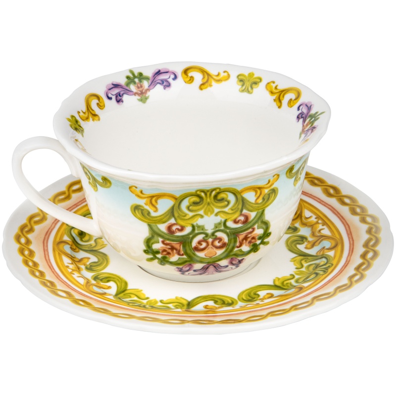 Пара чайная 300 мл Maisinger Medici чайная пара керамическая с ложкой gold 2 предмета чашка 240 мл блюдце d 14 8 см чёрный