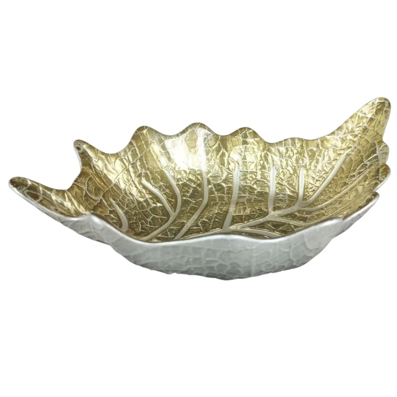 Блюдо 24 см Akcam Золотой Лист 1393₽