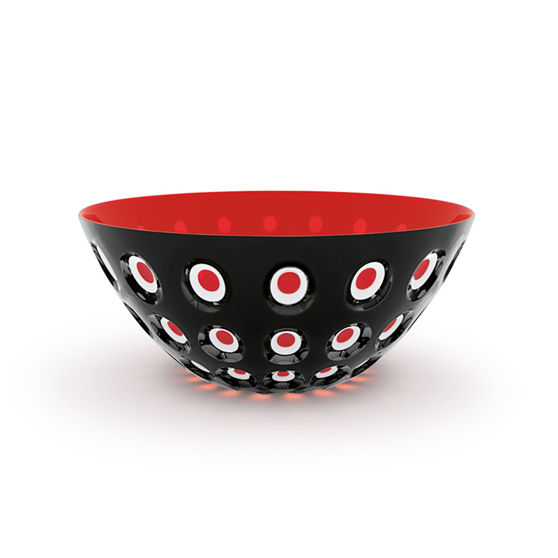 

Салатница 25 см Guzzini Le Murrine чёрный