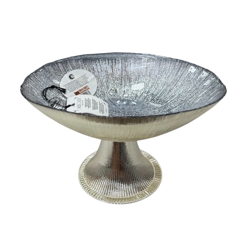 Блюдо овальное на ножке 21 см СИЯНИЕ НОЧИ 3090₽