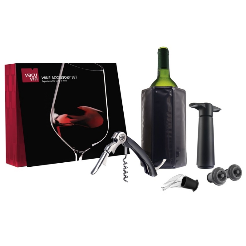 Подарочный набор для вина Vacu Vin Experience рубашка охладительная для вина vacu vin виноград