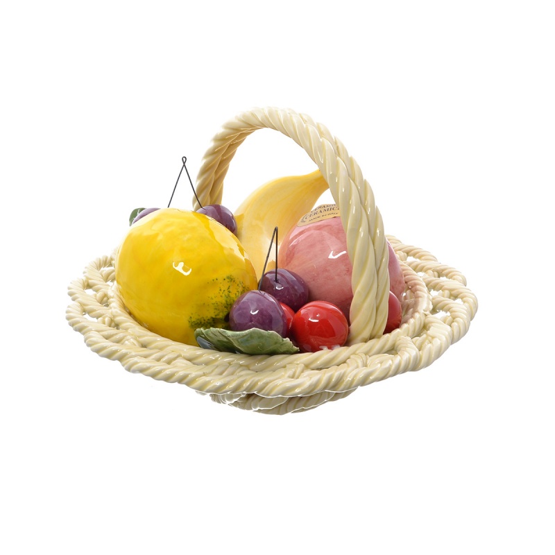 

Корзина с волнистым краем 24 см Orgia Фрукты