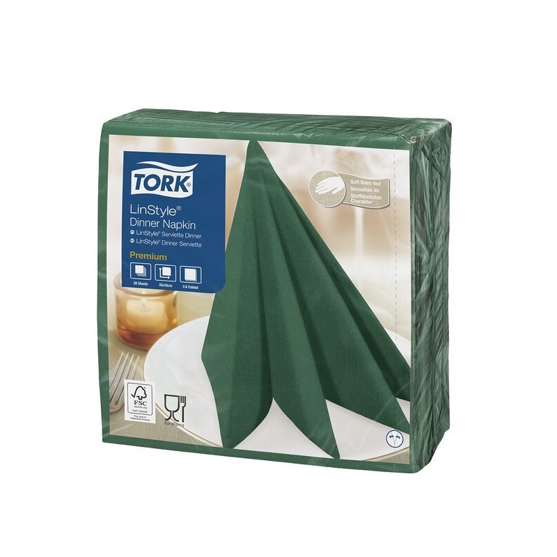 

Салфетки бумажные LinStyle Tork Premium 50 шт