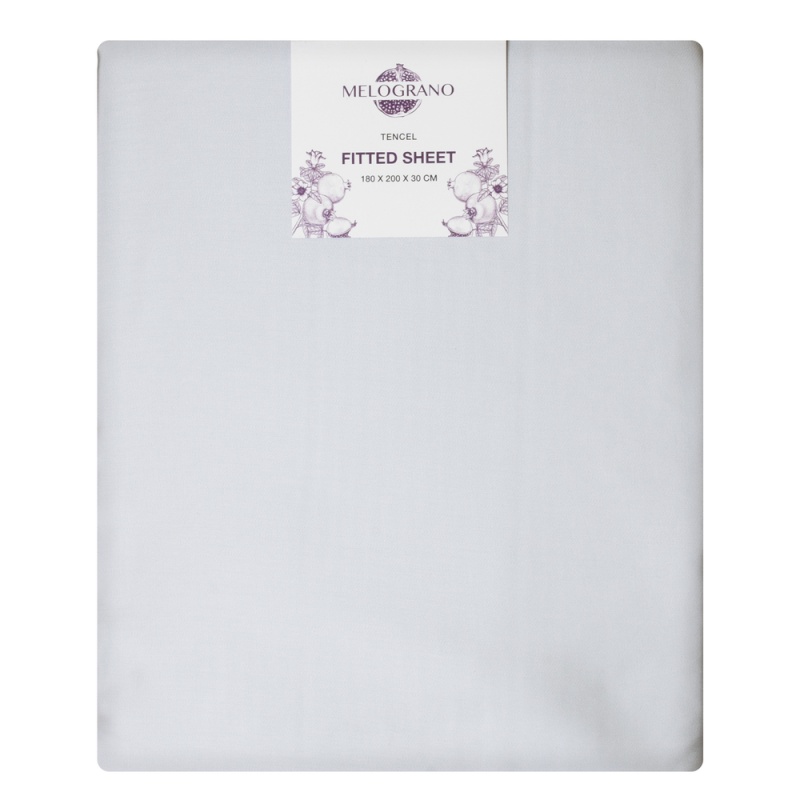 Простыня натяжная 180 х 200 х 30 см Melograno Grigio 4990₽