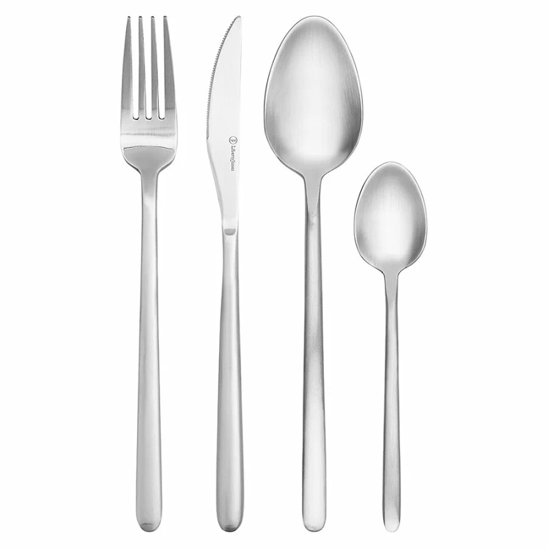 Набор столовых приборов 16 предметов Pure серебро матовые 4900₽
