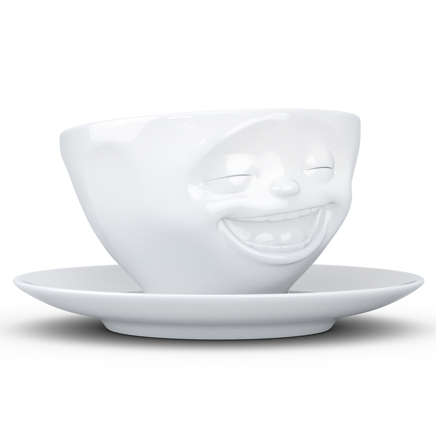 Чайная пара 200 мл Tassen Laughing белый Tassen by fiftyeight products CKH-T01.47.01 - фото 3