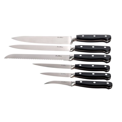 Набор ножей 6 шт в подставке Pintinox Grand Chef