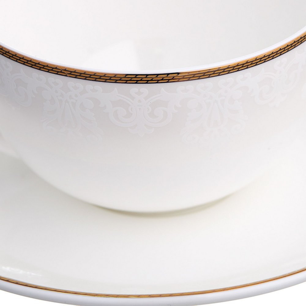 Пара чайная 270 мл Версаль Llecker фарфор костяной Llecker CKH-LDS-1427R-1400 - фото 4