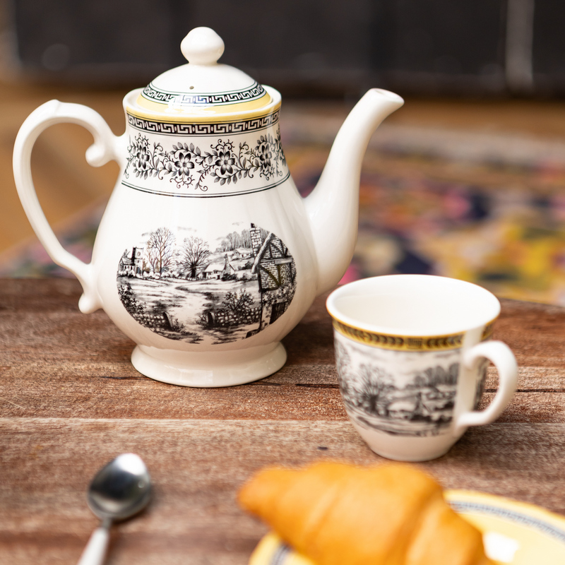 Чашка с блюдцем 200 мл Grace by Tudor England Halcyon Grace by Tudor England DMH-GR01_200TS - фото 5