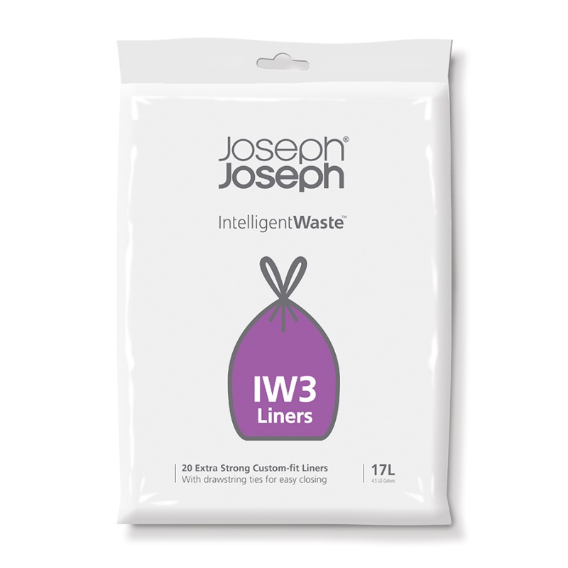 

Пакеты для мусора iw3 17л Joseph Joseph 20 штук