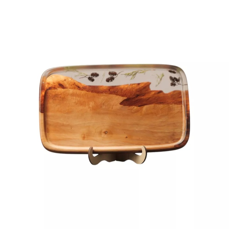 Поднос 30 см Мастерская Клименко Карелия 8590₽