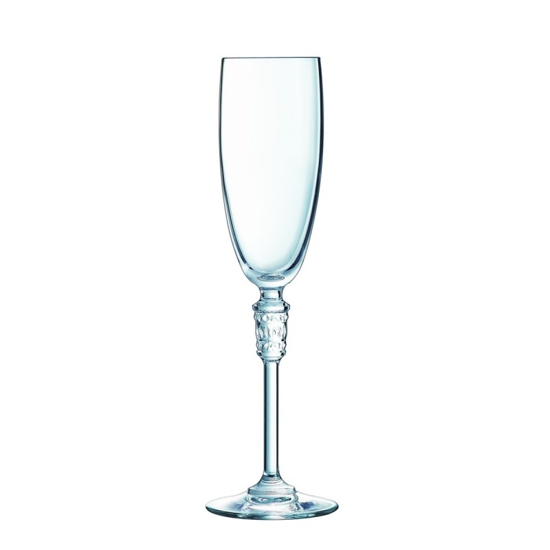Набор бокалов для шампанского 6 шт. 190 мл "Bracelet" Cristal D'Arques Cristal D'Arques CKH-L8147 - фото 1