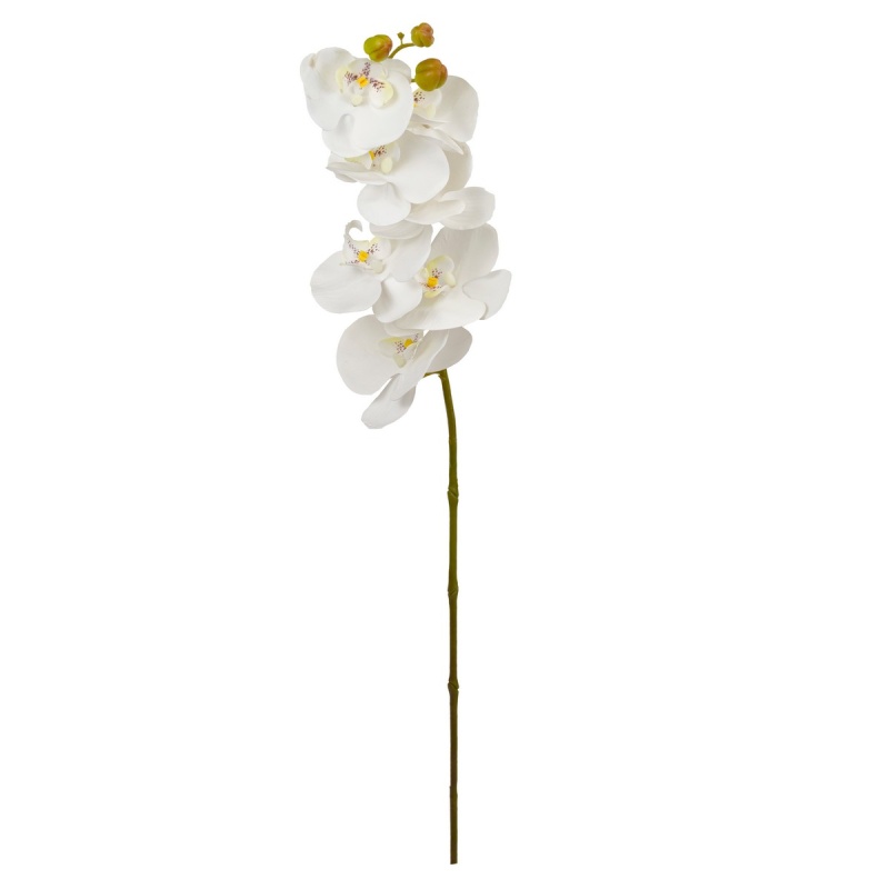 Орхидея декоративная 86 см Азалия белый декоративная фигура азалия олень лежащий белый