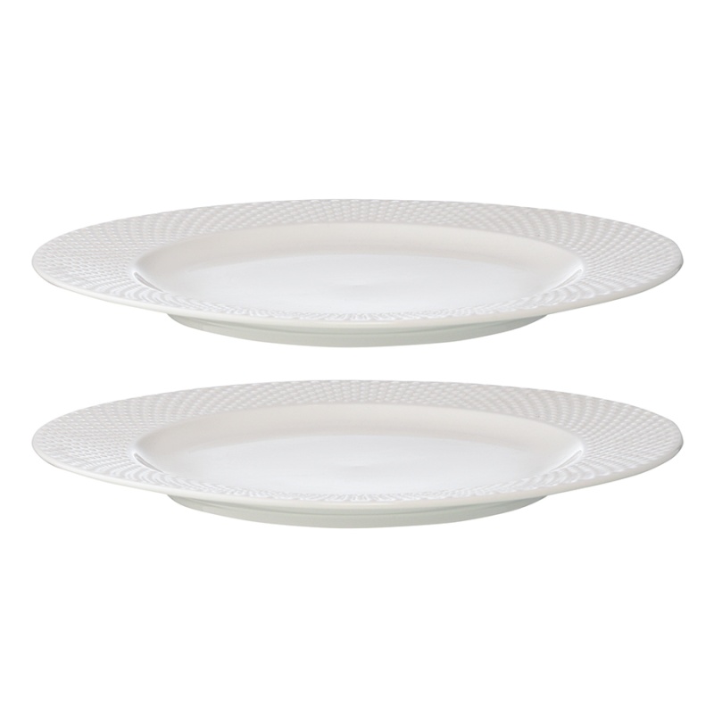 Набор тарелок 27 см Tkano Essential 2 шт белый Tkano CKH-TK22-TW_PL0005