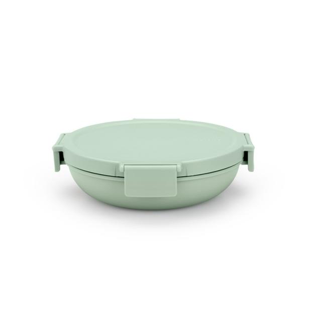 Контейнер круглый 1 л Brabantia  Make & Take зелёный контейнер для свч 0 8л полимербыт круглый с клапаном 4352100