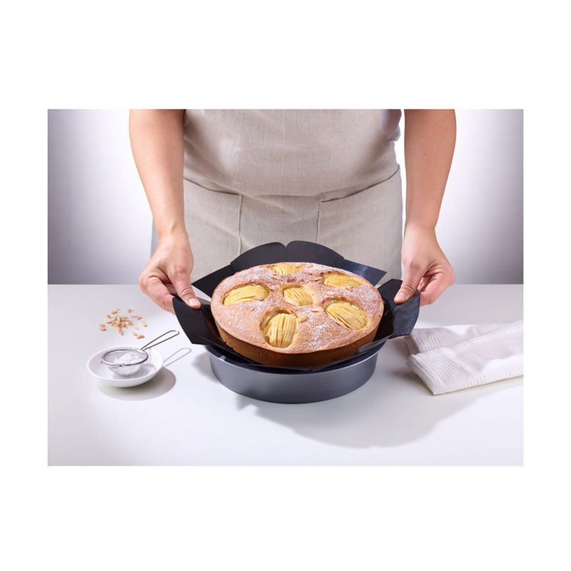 Коврик антипригарный для кексов круглый 20 см NoStik форма силиконовая lekue порционный пирог