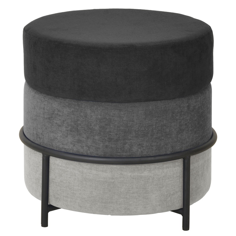 

Пуф Bergenson Bjorn Norunn серый