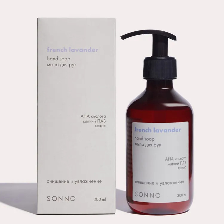 Мыло жидкое для рук 300 мл Sonno Home French Lavander 2090₽