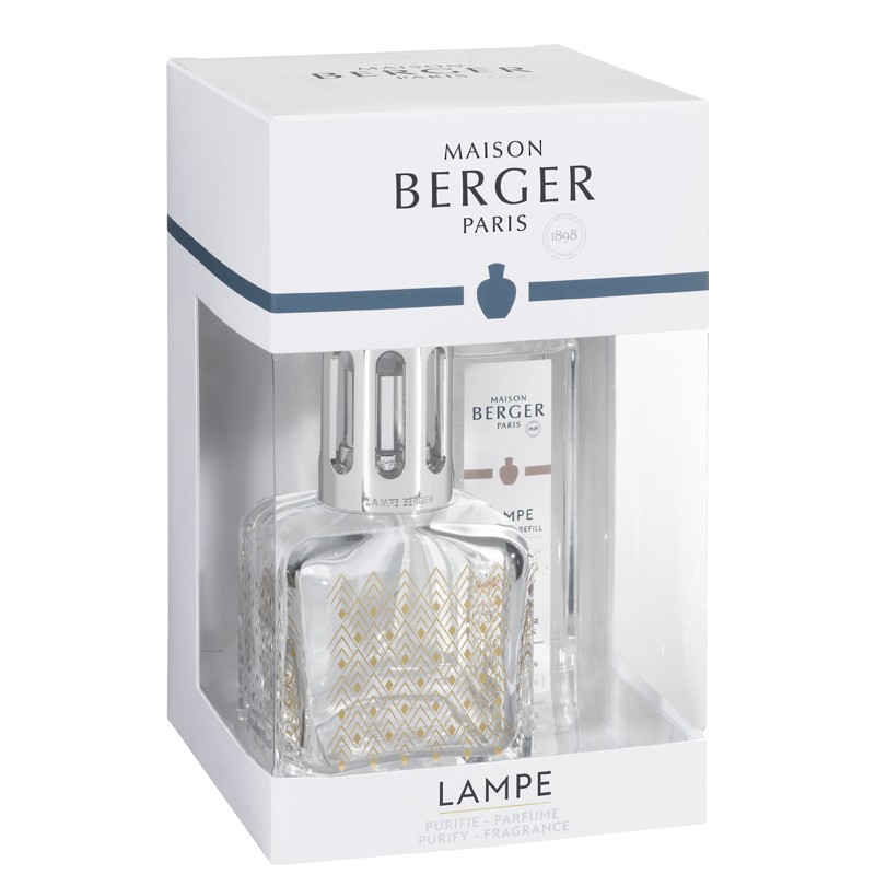 Набор лампа и аромат сменный 250 мл Maison Berger Брызги шампанского лампа берже maison berger дикие джунгли чёрный