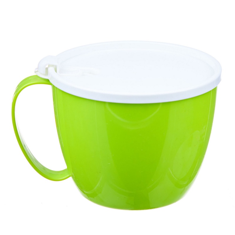 Кружка c крышкой 700 мл Excellent Houseware салатовая 100₽