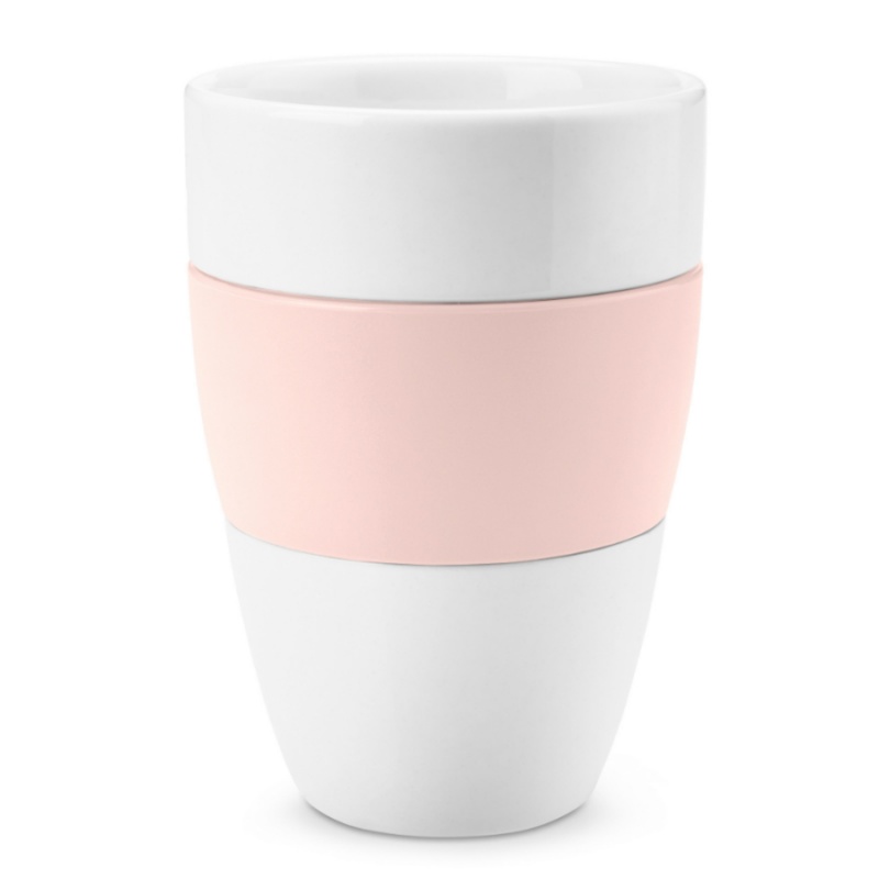 Чашка Aroma 400 мл розовая