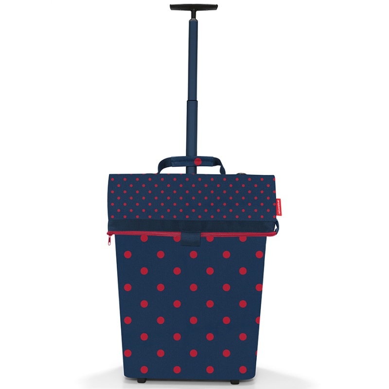 

Сумка-тележка Reisenthel Trolley M frame mixed dots red