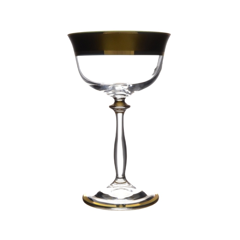 Набор бокалов 280 мл As Crystal Матовая полоса 6 штук