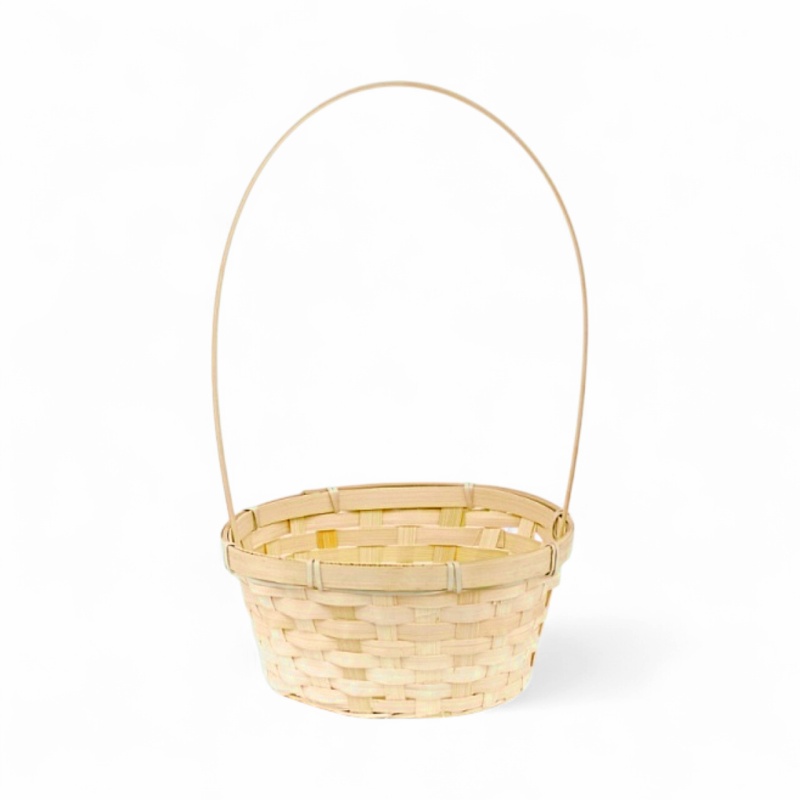 Корзина плетеная 21 x 16 x 34 см Азалия натуральная 469₽