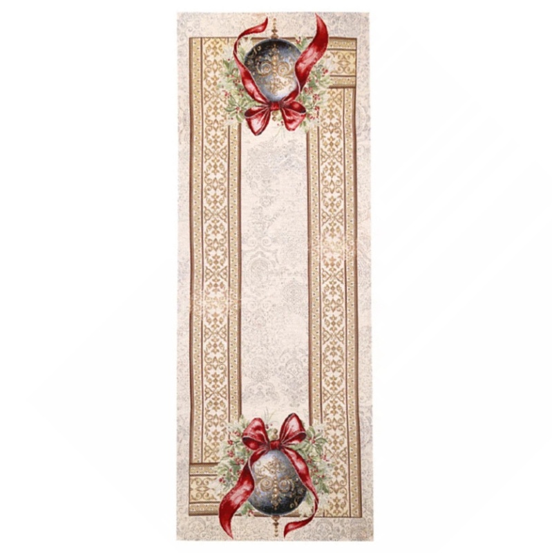 Дорожка 44 х 140 см Le Gobelin Золотой шар золотой/голубой