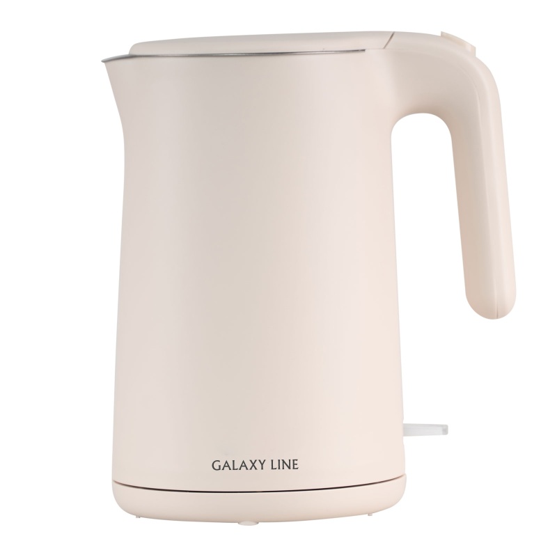 Чайник электрический 1,5 л Galaxy Line GL0327 пудровый вафельница 850 вт galaxy line