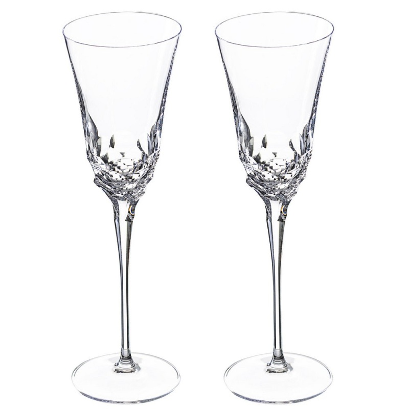 Набор бокалов для шампанского 240 мл Le Stelle Julia Deborah 2 шт Le Stelle DMH-1060 - фото 1