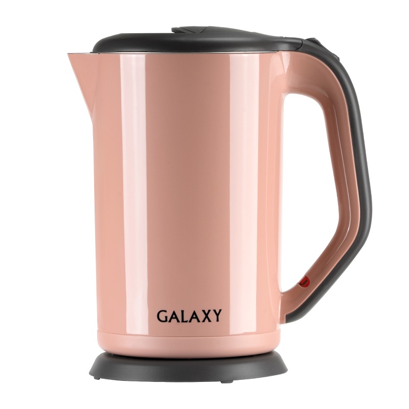 Чайник электрический 1,7 л Galaxy GL0330 розовый чайник электрический sakura sa 2740gr стекло 1 7 л 2200 вт бежево зелёный