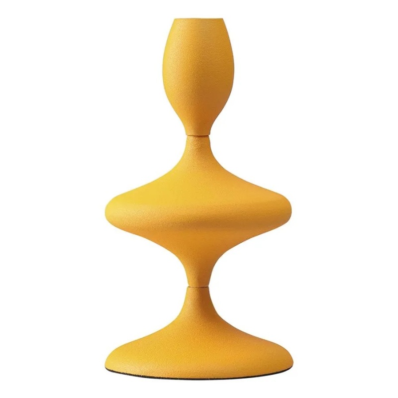 Подсвечник 20 см Bergenson Bjorn Vivlend оранжевый 2790₽