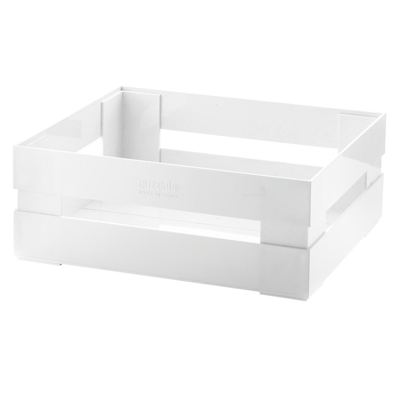 Ящик для хранения 30,5 x 12,5 см Guzzini Tidy&Store белый