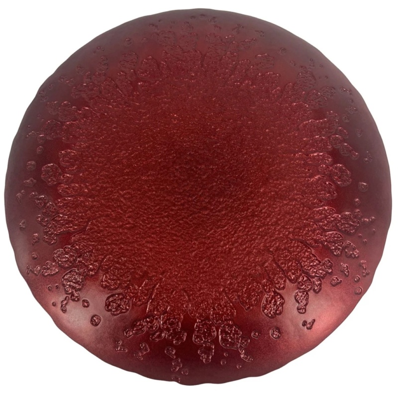 Салатник 20 см Akcam Всплеск красный