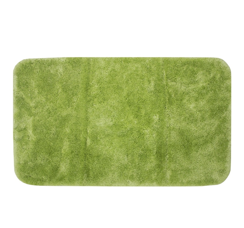 Коврик для ванной 102 см Mohawk Plush светло-зеленый коврик для ванной iddis 70х120 см микрофибра светло зелёный