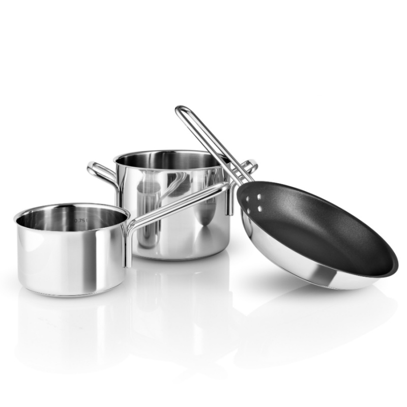 

Набор из кастрюли, сковороды и сотейника Eva Solo Stainless Steel