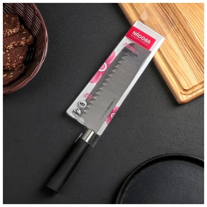 Нож Тэппанъяки 18,5 см Nadoba Keiko Nadoba DMH-722918 - фото 3