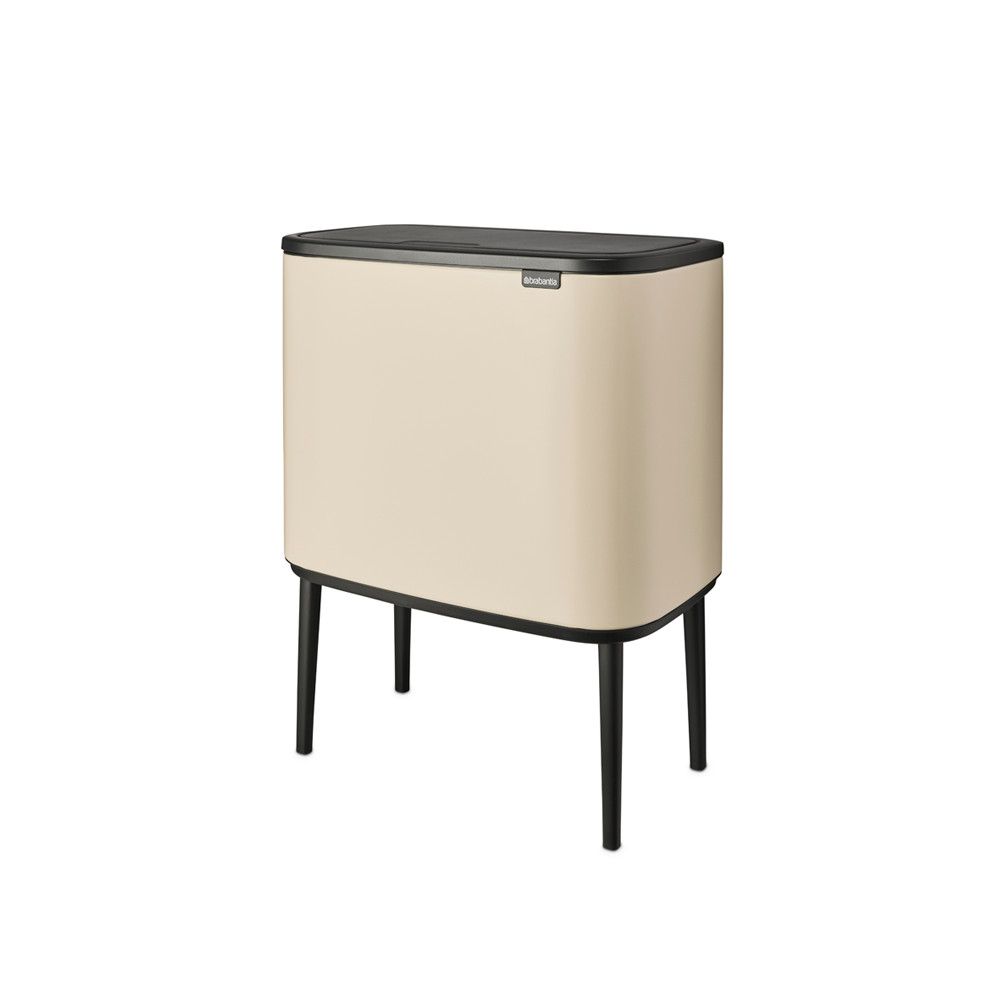 Мусорный бак 3 x 11 л Brabantia Bo Touch Bin светло-бежевый Brabantia DMH-201608 - фото 2