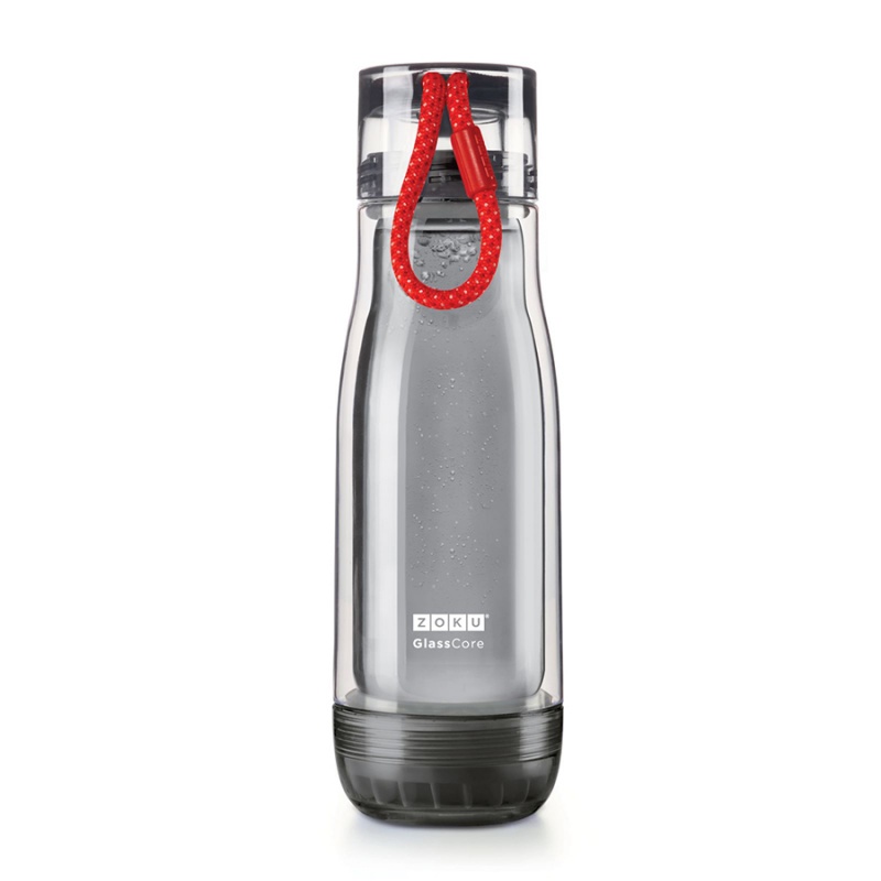 

Бутылка Zoku active 475 мл красный