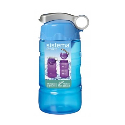 Бутылка спортивная питьевая Sistema Plastics
