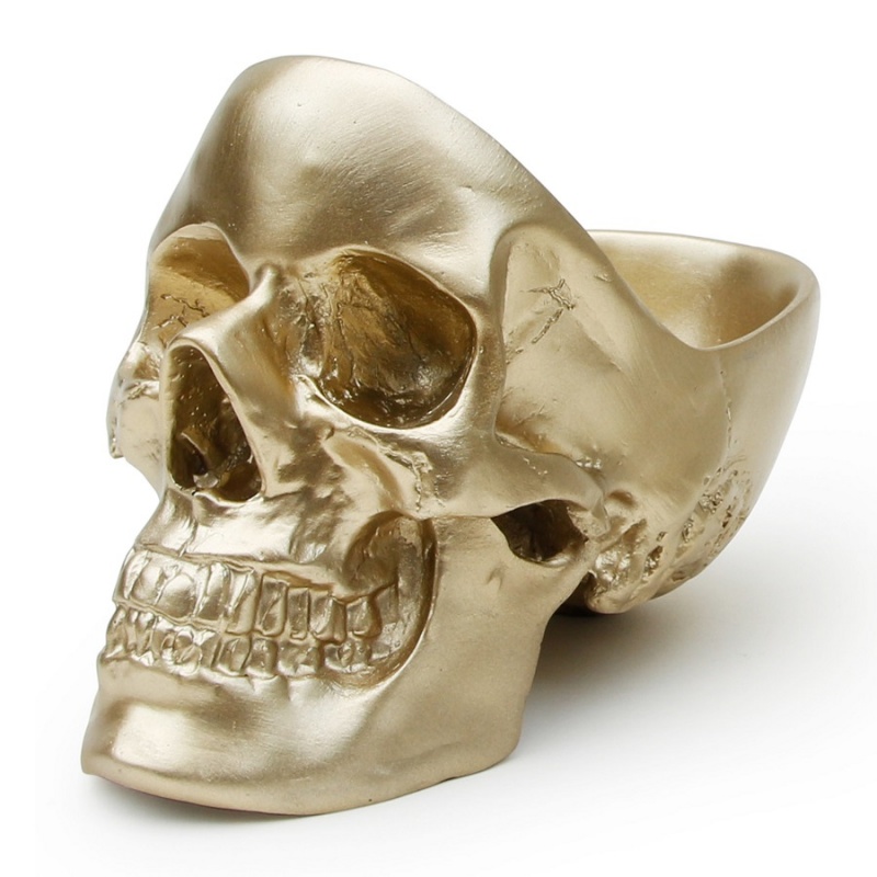 

Органайзер для мелочей Skull Suck UK золотой