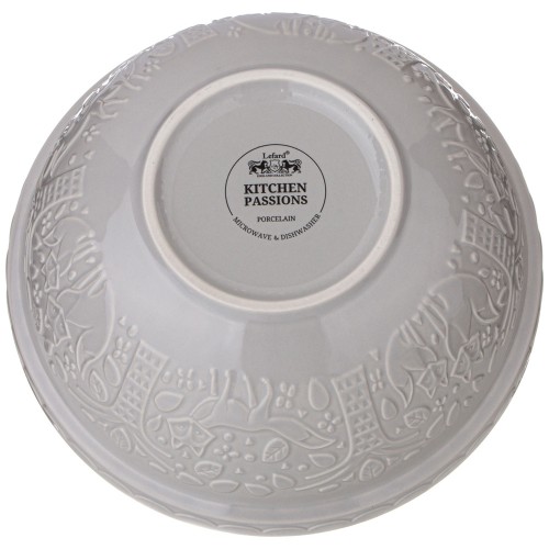 Салатник KITCHEN PASSIONS 23.5 х 23.5 х 11 см, серый