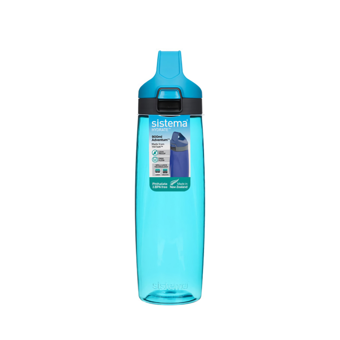 

Бутылка для воды 900 мл Sistema Hydrate тритан голубой
