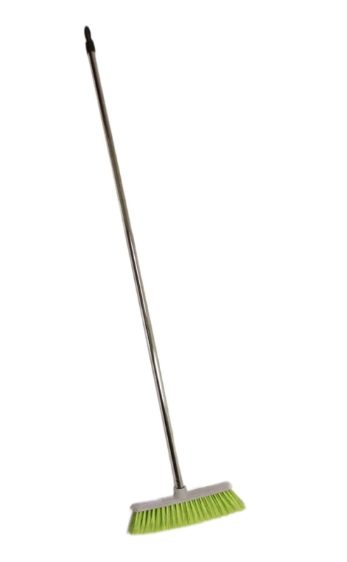 Щетка 130 см Pol'hop Ariane с хромированной ручкой щетка банная из натуральной щетины с ручкой гладкая