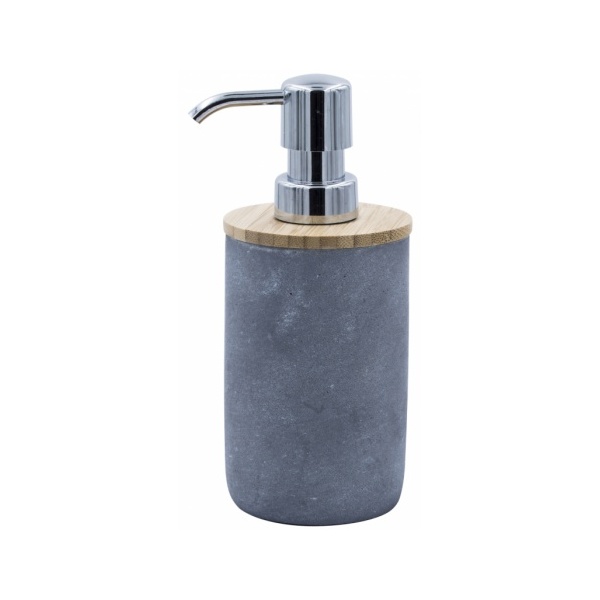 Дозатор для жидкого мыла серый Ridder Cement встраиваемый дозатор для мыла wasserkraft к 1299 9061992